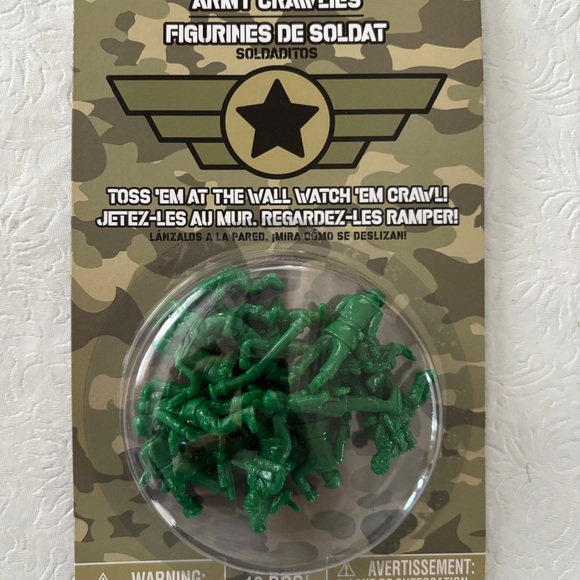 Army Crawlers Green Reptile Toy Set - Picture 1 of 3
